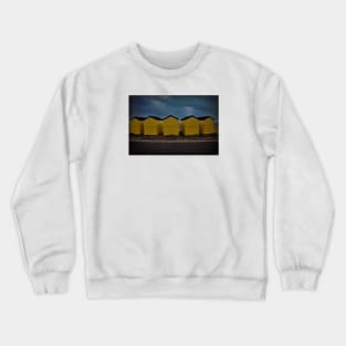 Beach Huts 6 through 10 Crewneck Sweatshirt